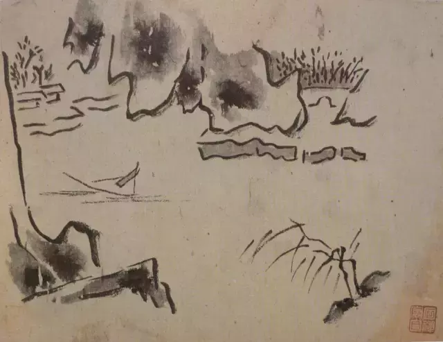 这位和尚的画,简到了极致,影响后世几百年