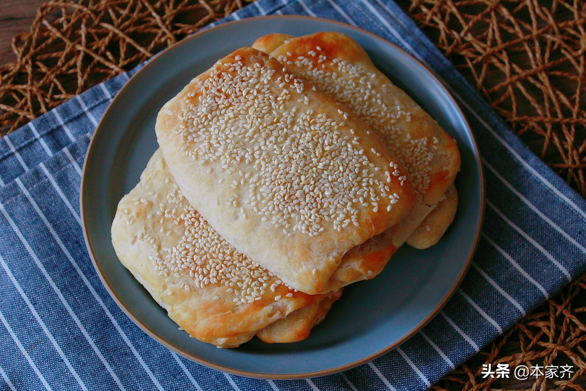 一個128層的烤餅是這樣做成的！ 酥鬆又醇香，推薦給所有人