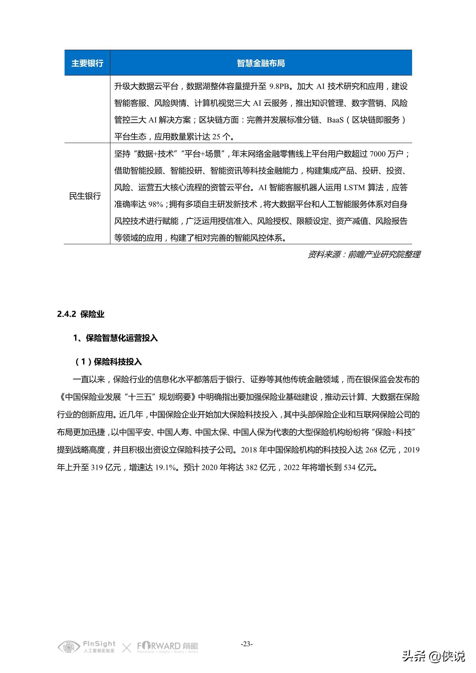 中国智慧金融行业洞察及2021年发展趋势研究报告