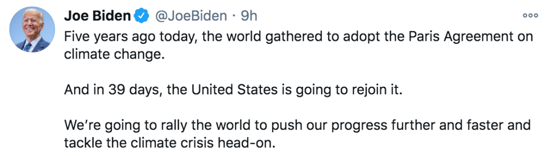 就任美国总统的首日，拜登有件大事要干