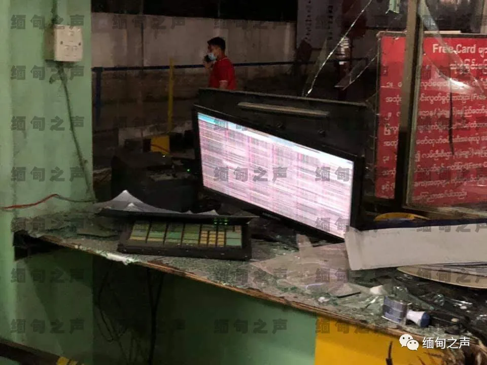 缅甸木姐被袭炮弹掉进中国事件半月后，再遇袭击！收费站被炸