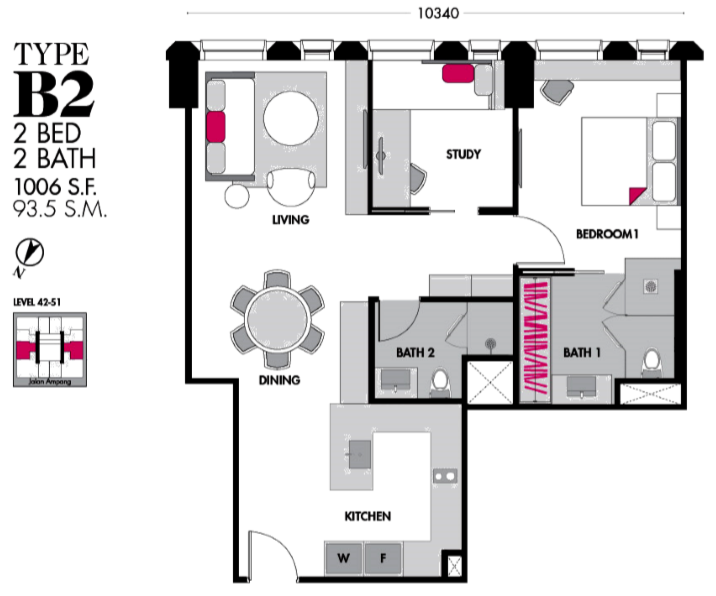 吉隆坡现房公寓丨The Residences 丽阳豪庭