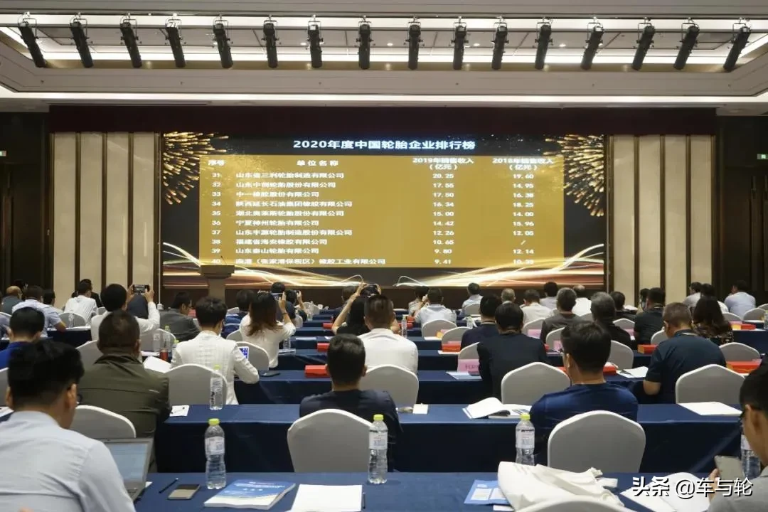 中国轮胎企业排行榜（2020年度）