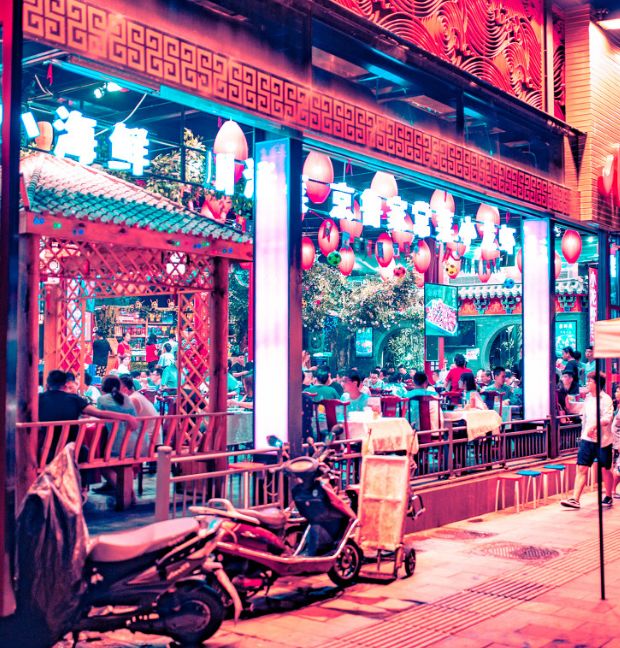 全国最出名的美食街