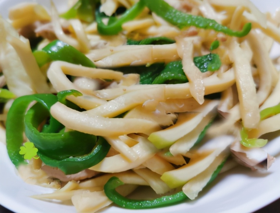 圖片[6]-青椒炒茭白的做法步驟圖 隨便一炒特香-起舞食譜網