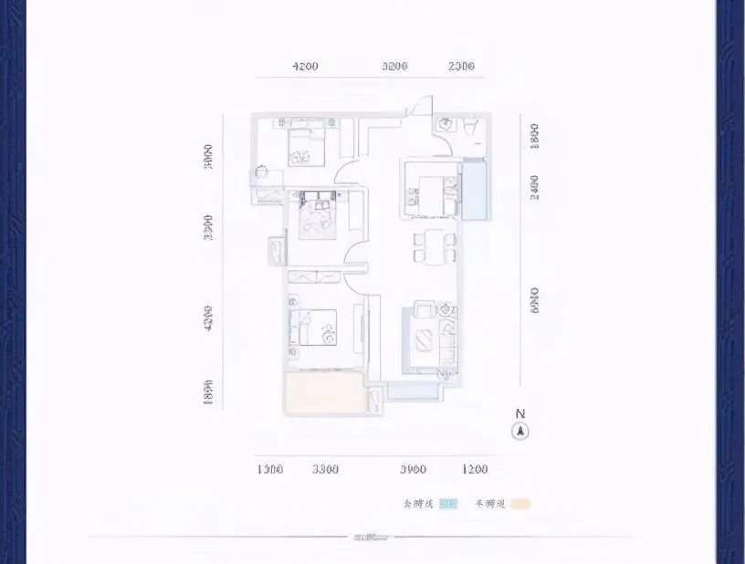 真正的“刚需”户型!宝鸡约110㎡的热销小三房汇总