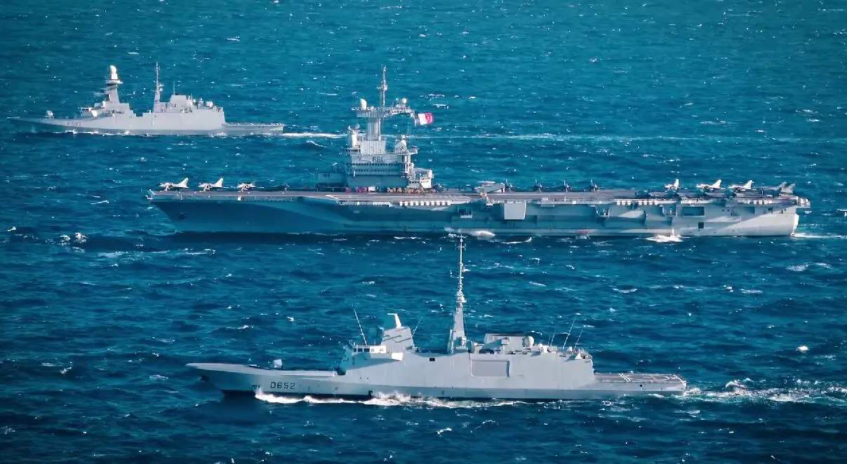 法国海军将参加美日联合夺岛行动，日媒欢呼：夺取钓鱼岛又添强援