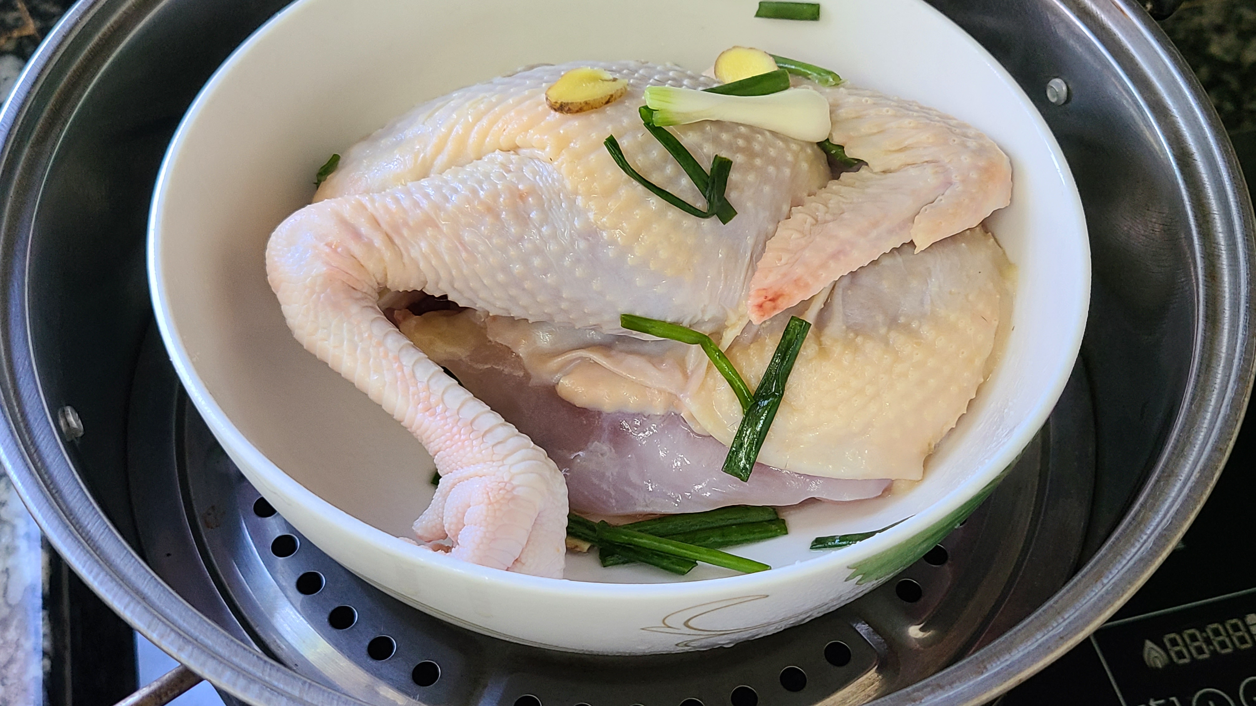 葱油鸡，做法简单又好吃的一道广东美食，20分钟就能做好