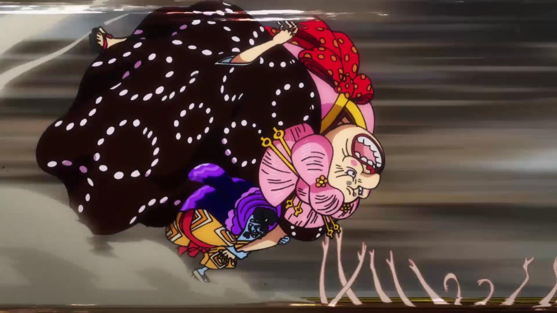 One Piece Episode 999 The Four Emperors Are Deflated In A Row Robin Jinping Teamed Up To Play Auntie As A Ball Inews