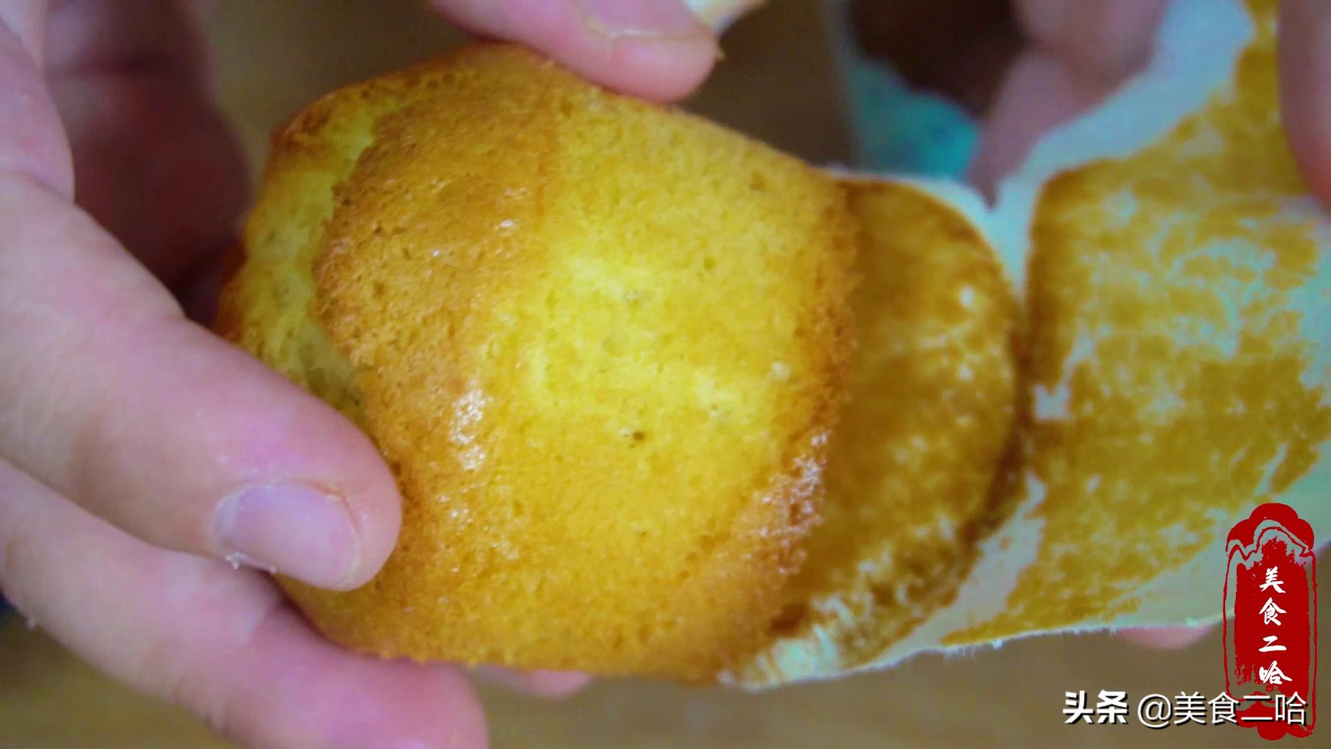 老式蜂蜜鸡蛋糕，用面粉和鸡蛋就能做，有技巧无难度，味道是真香