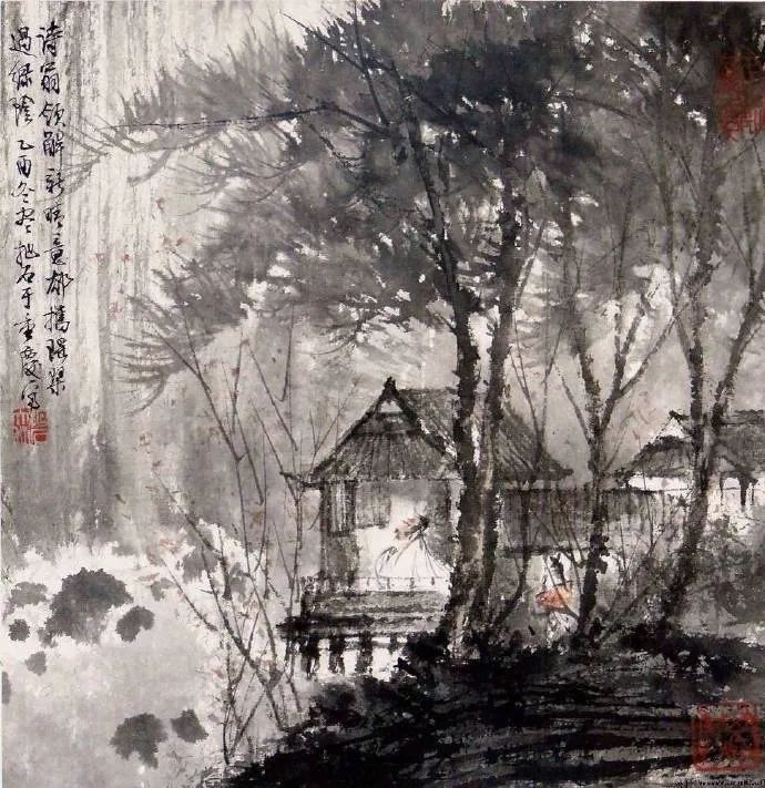 李商隐深夜听雨，想念妻子