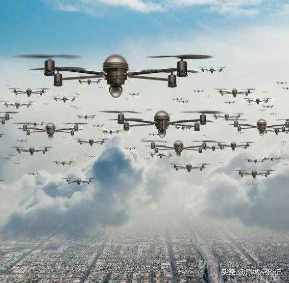 The Chinese drone swarm made a strong appearance, and 200 drones ...