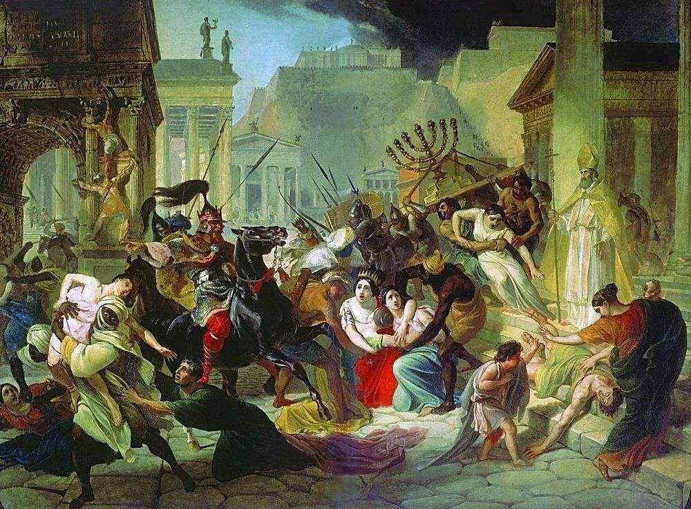 西罗马帝国的覆灭：哥特人起义暴动，罗马帝皇帝战死沙场