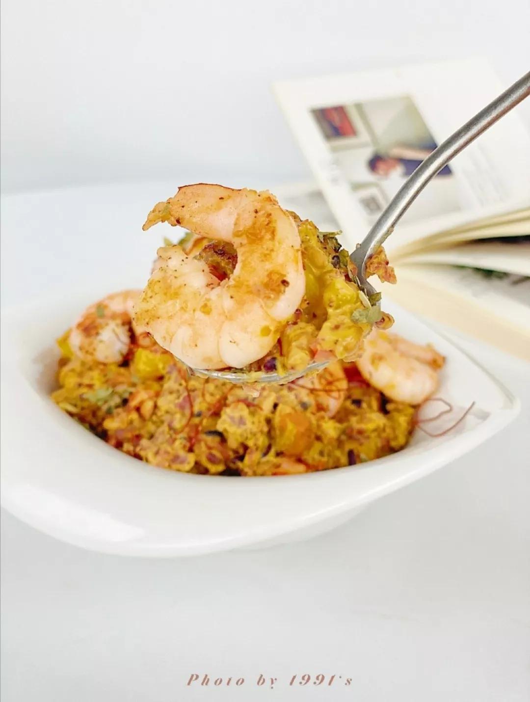 Italian Cheese Pumpkin Salted Egg Yolk Risotto iNEWS