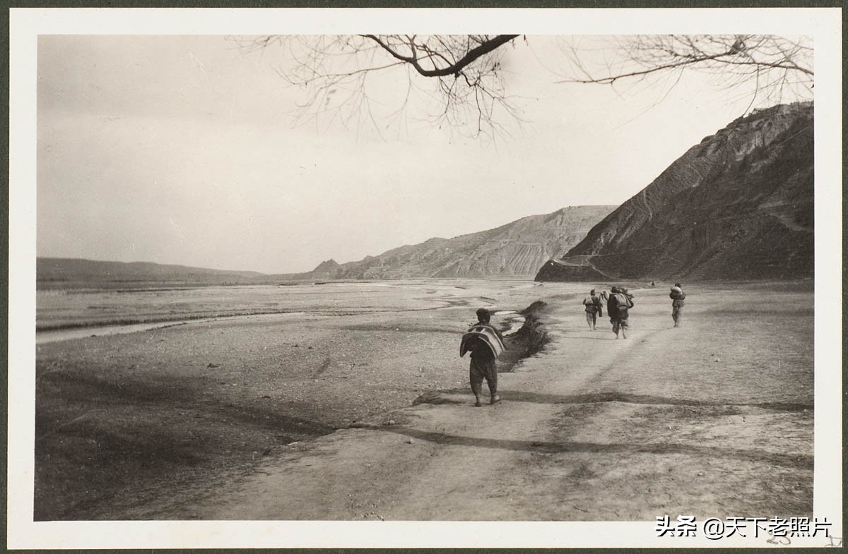 1910年甘肃平凉老照片 百年前的平凉乡野风貌一览