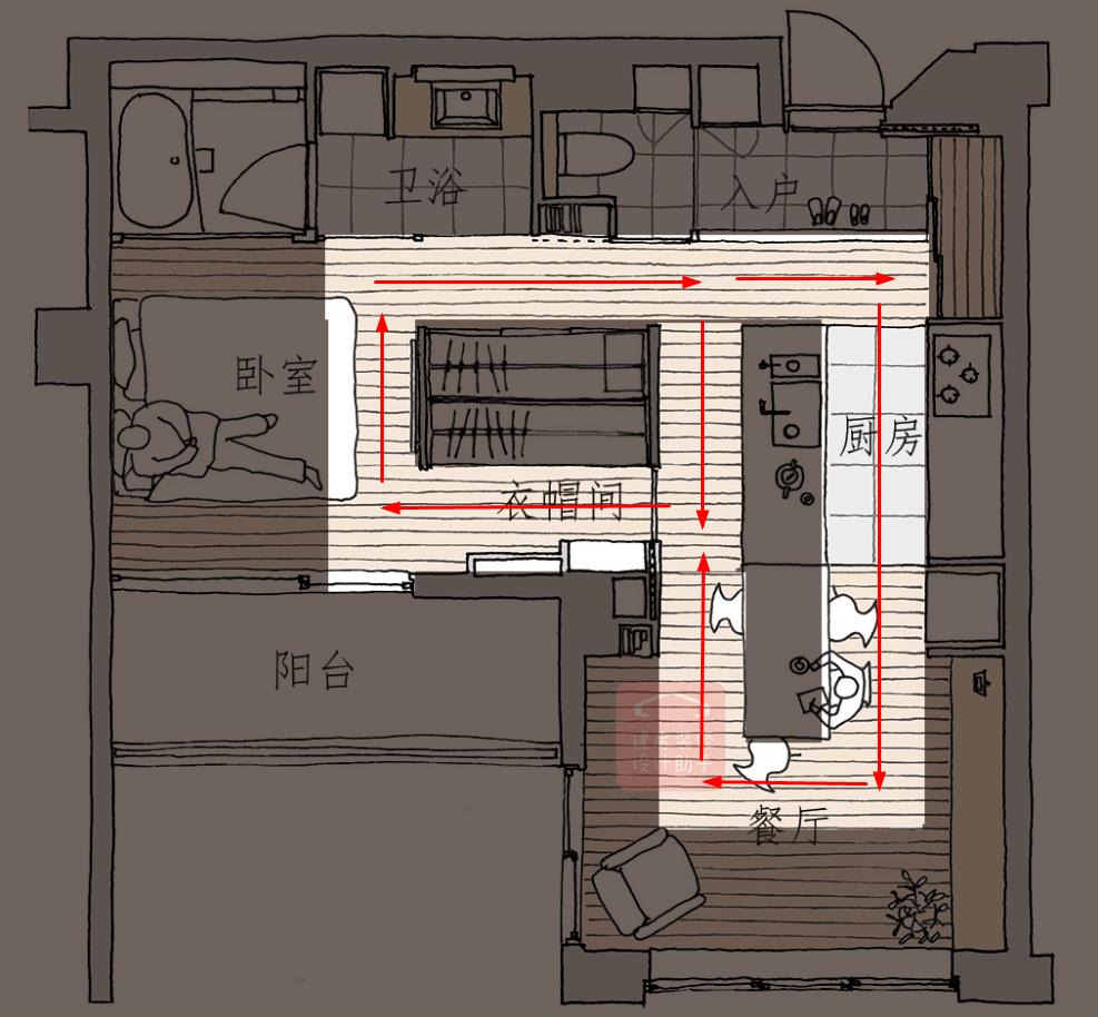 日本70后夫妻的52㎡住宅，低成本布置出最朴实的