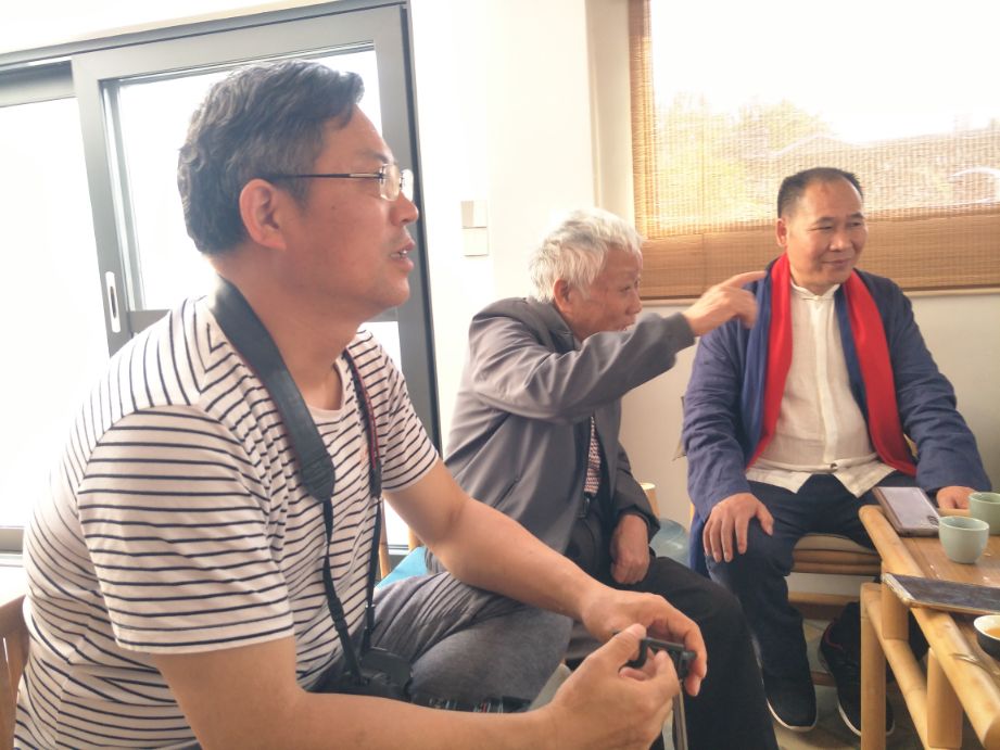 嫘祖文化传播者何君梅参加五一独峰书院《倪翁道坛》文化雅集活动