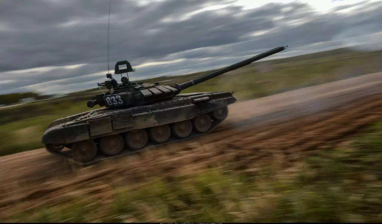 海湾战争时就被打爆的T72坦克，俄军仍然当成宝