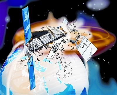 中美两颗卫星不明原因先后解体，太空大战开始了？这是轨道战