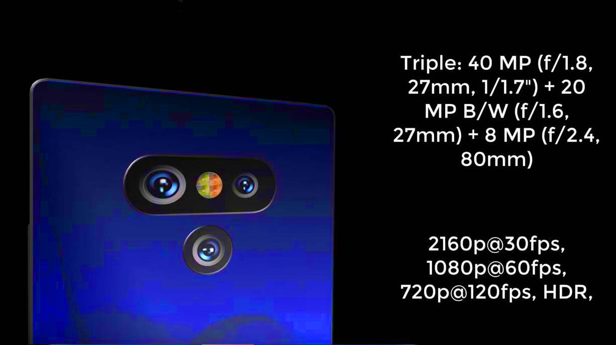 HTC定义新手机袭来：5400mAh 异形三角 后置摄像头三摄 新旗舰意味着之作