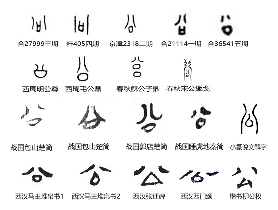 漢字探源：公字本義為什麼不是私的反義詞？ - 頭條匯