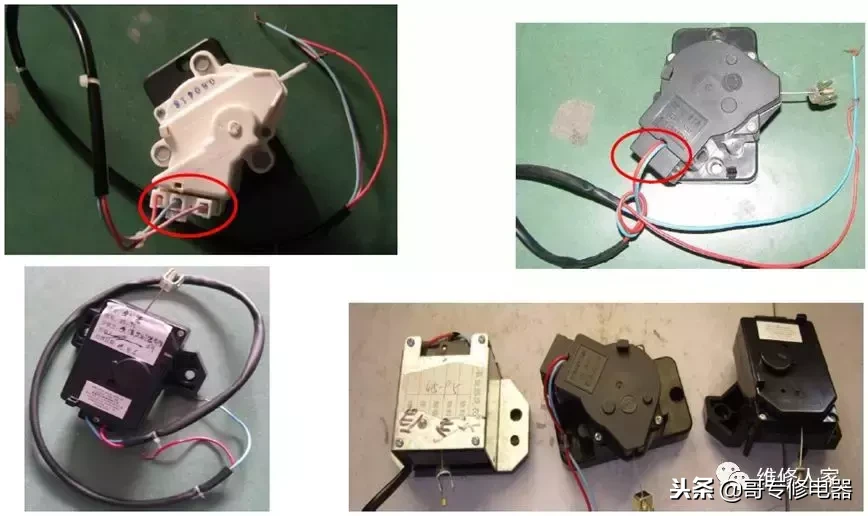 全自动洗衣机电器件原理及故障检修