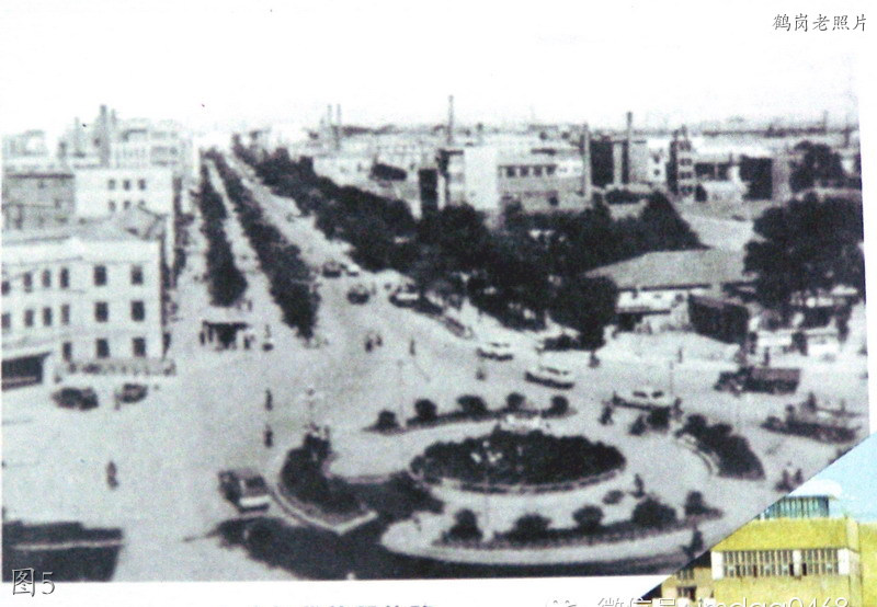 鹤岗老照片：中心广场，文化宫，工交路，解放路，矿区