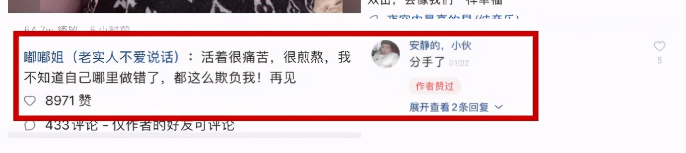 网红嘟嘟姐退网怎么回事，与男友分手原因吗？
