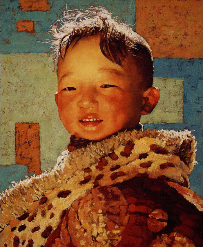 华丽而平淡，繁复而素净——著名画家「王俊英」油画作品欣赏