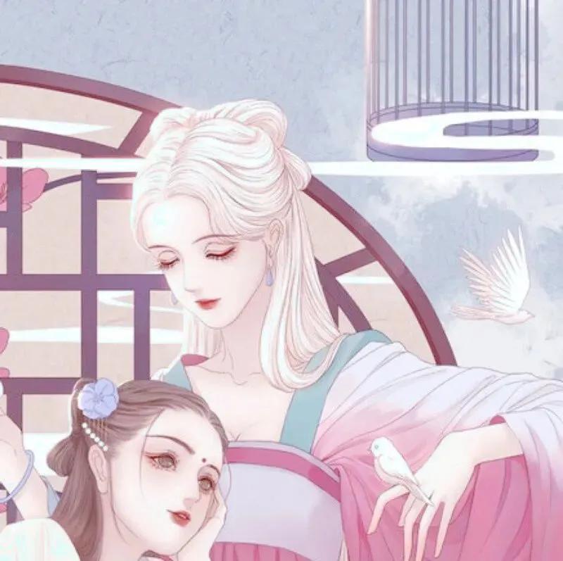 古风闺蜜头像一左一右 何来人间一惊鸿只是世间一俗人图片