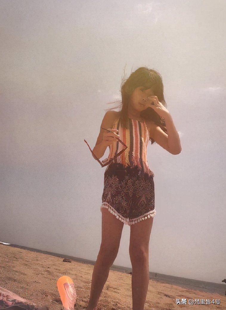 曹格曬與女兒合照，10歲只比爸爸矮一個頭，妻子疑整容模樣大變