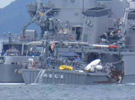 修木头船要花11亿？日本海上自卫队扫雷艇被货船