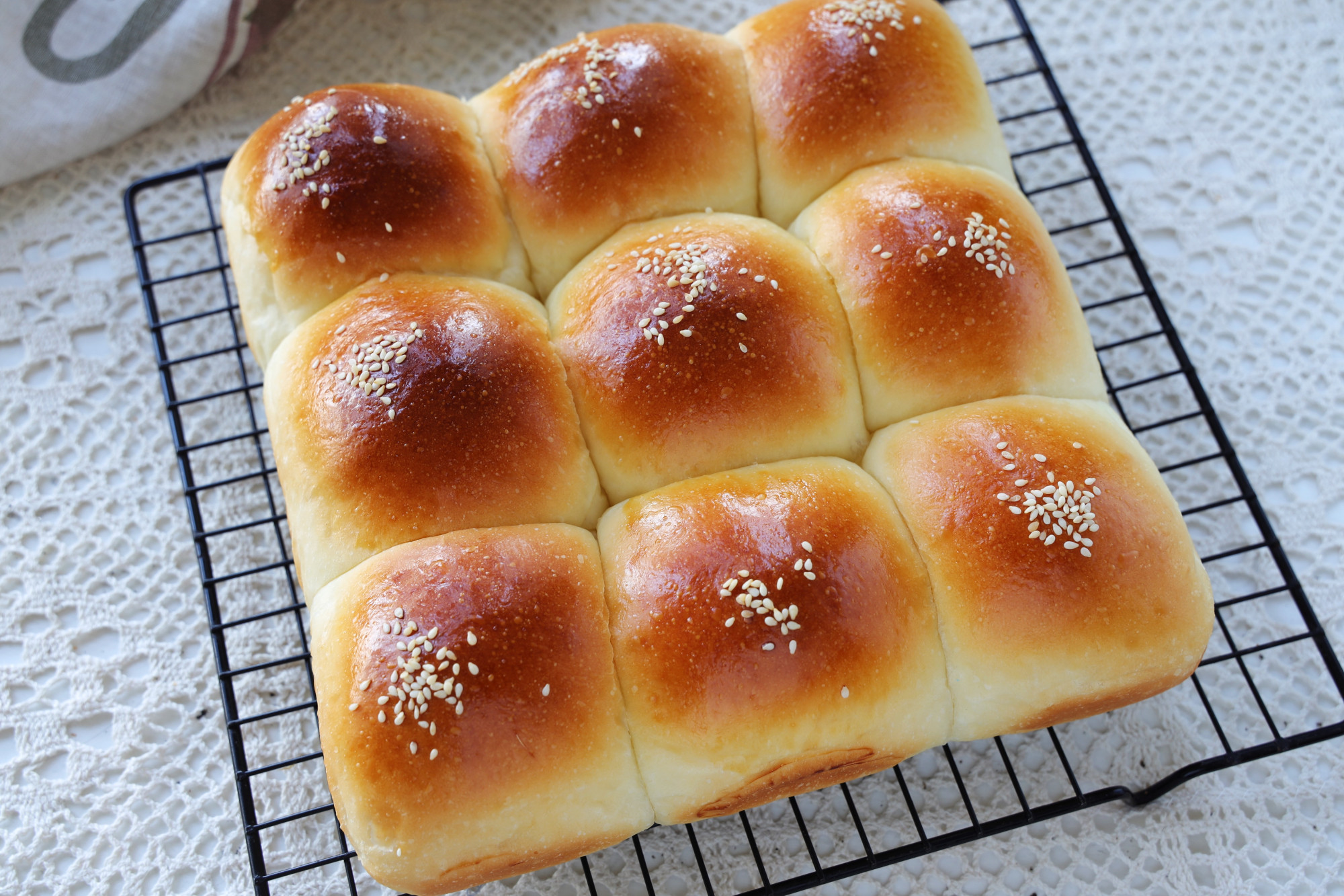 適合新手做的麵包，簡單0失敗，鬆軟拉絲香甜細膩，比買的更好吃