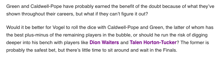 兩鐵匠獲信任！沃帥選擇力挺Pope格林，美媒勸他別迷信：該激活Waiters或者菜鳥塔克！-黑特籃球-NBA新聞影音圖片分享社區