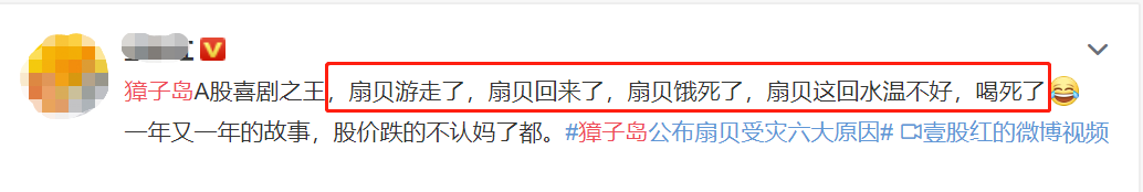 今年，扇贝今年又双叒跑了