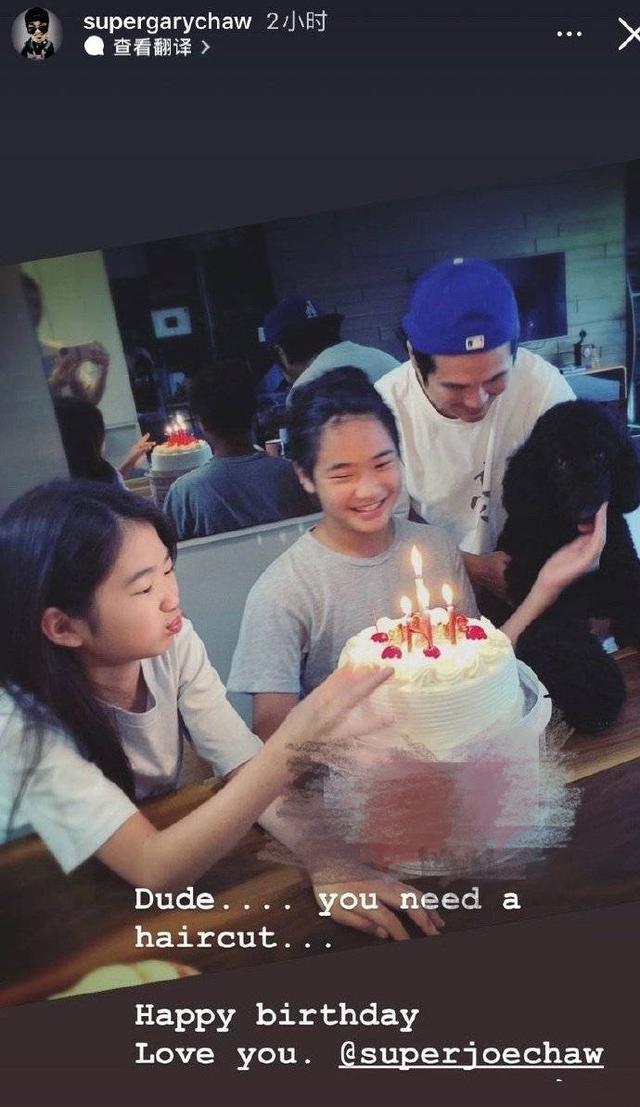 曹格老婆晒儿女近照，Joe身高直追妈妈，11岁姐姐已是长腿小女神