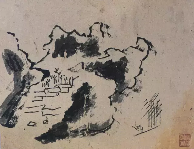这位和尚的画,简到了极致,影响后世几百年