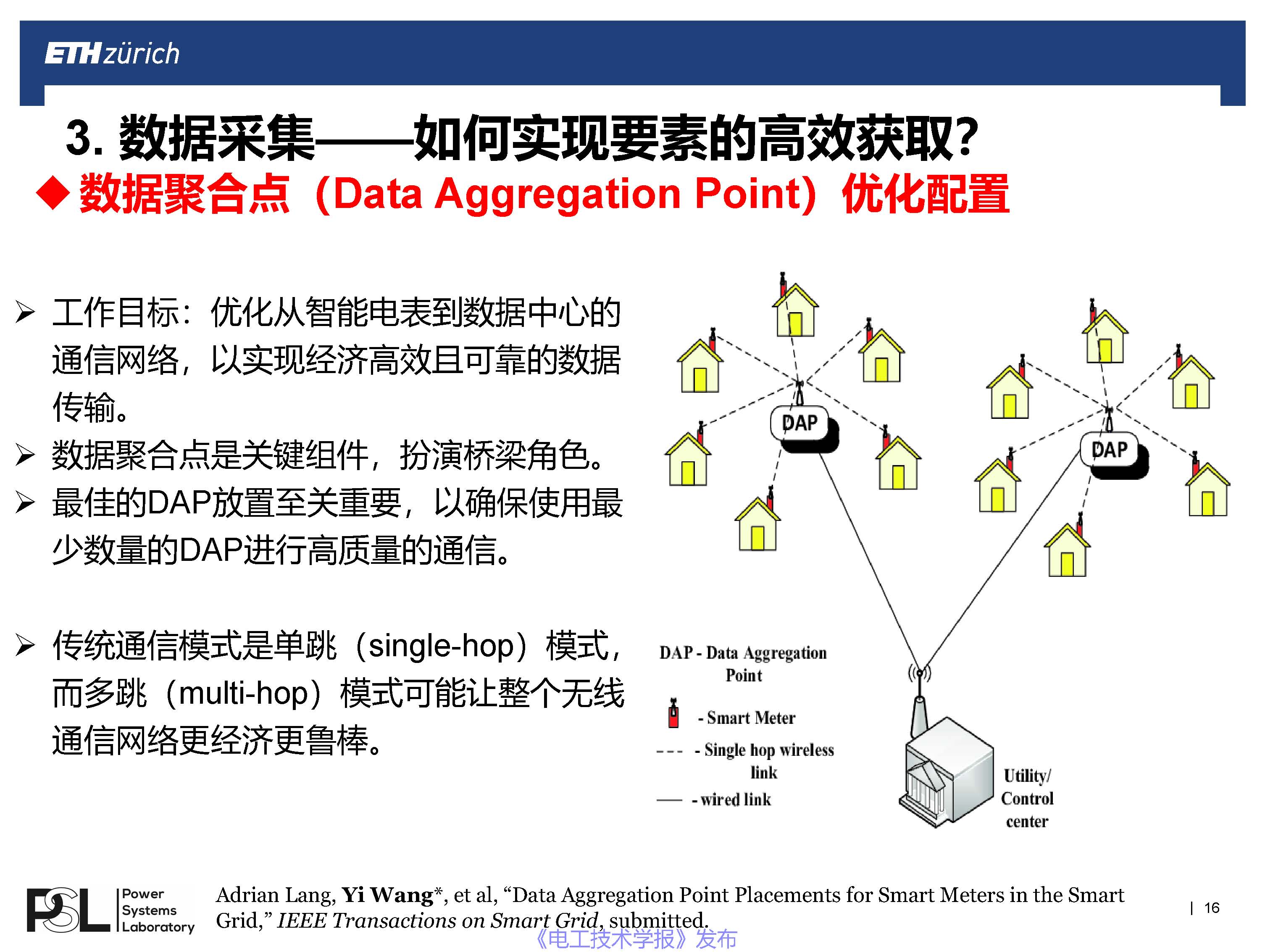 蘇黎世聯邦理工學院王毅博士：數字化轉型下的智能配用電大數據