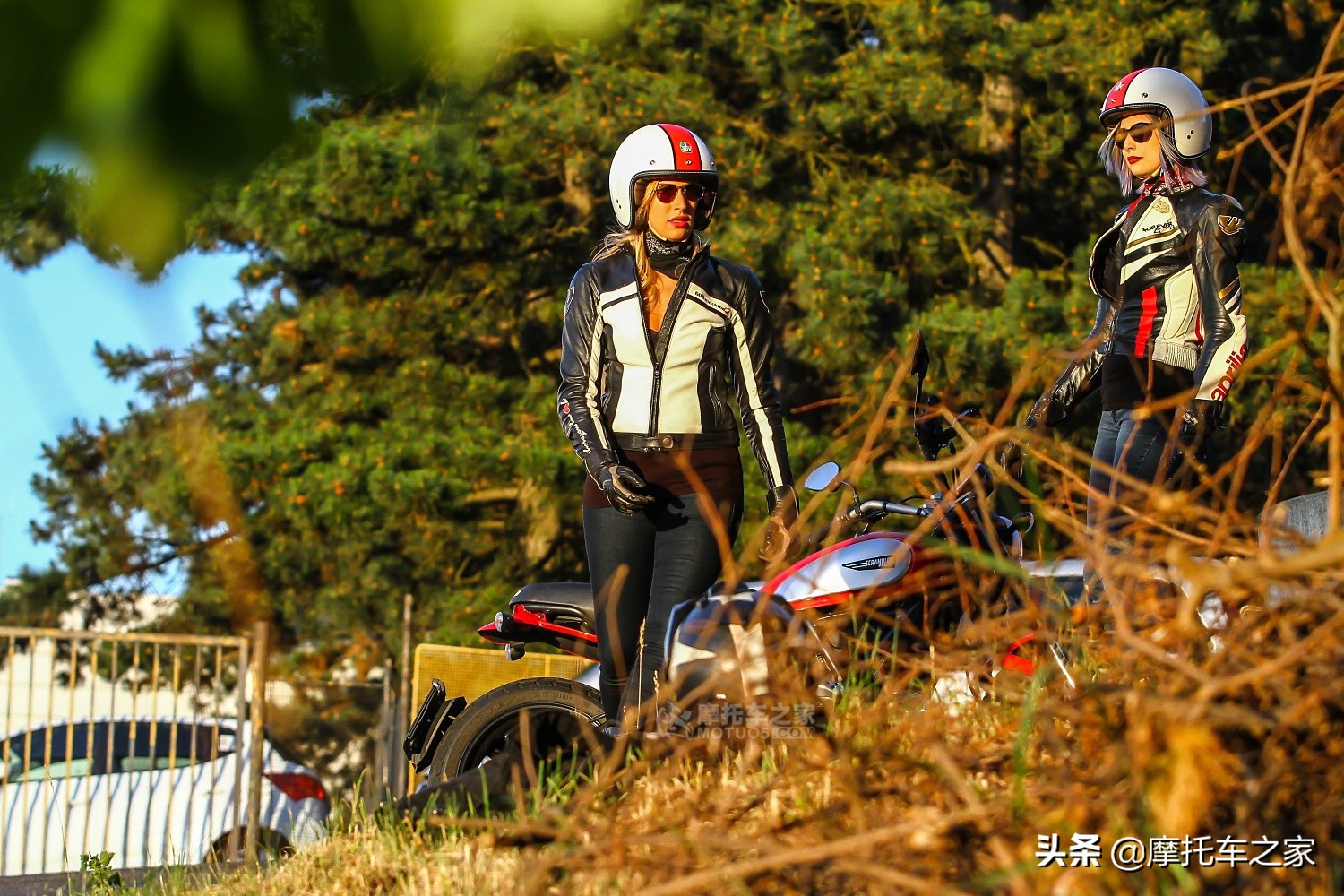 优雅的杜卡迪Scrambler自游和雅马哈SCR950，攀爬者中的扭力之王