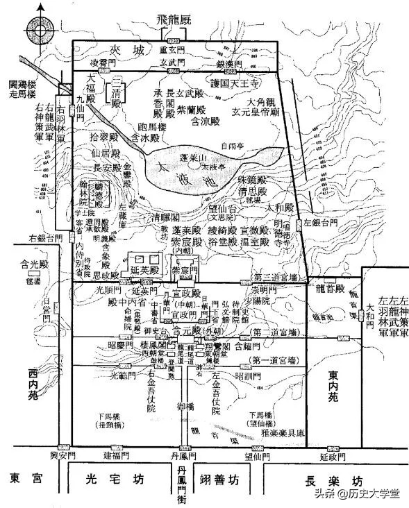 大明宫、太极宫、兴庆宫，一个长安城为何挤进了三座宫殿