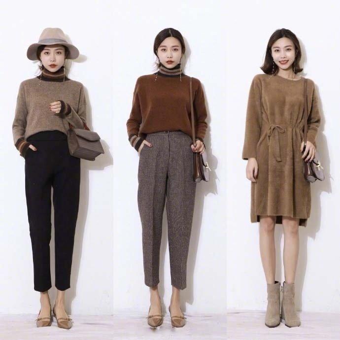 秋冬如何穿出时髦感？分享一组保暖又洋气的穿搭，照着穿美成焦点