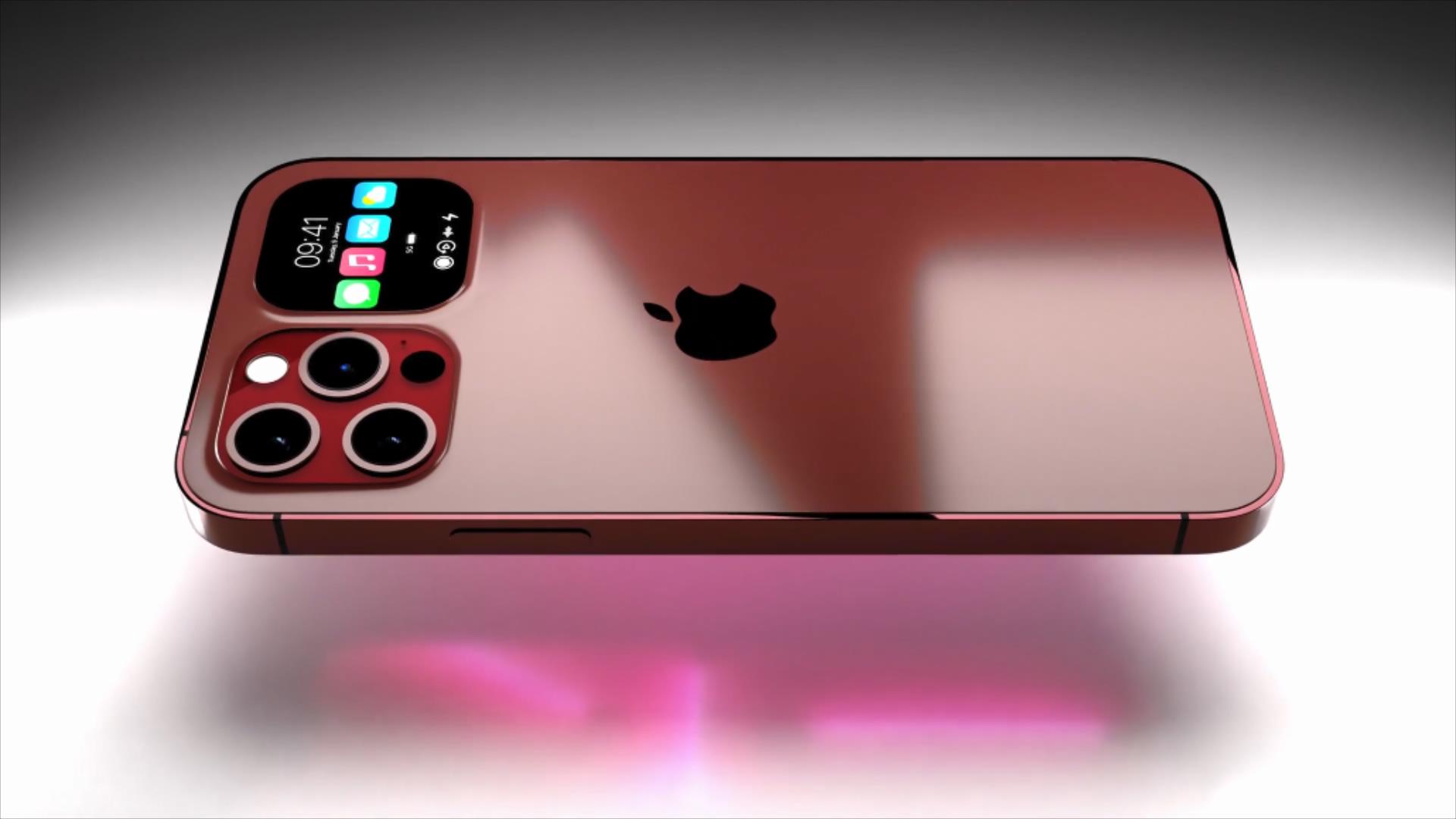iPhone14Pro渲染图：4纳米A16+30W快充，碳纤维边框重量减少20%