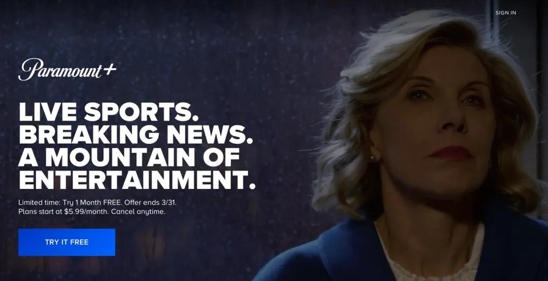 流媒体市场洗牌进行时：Paramount+入局胜算几何？