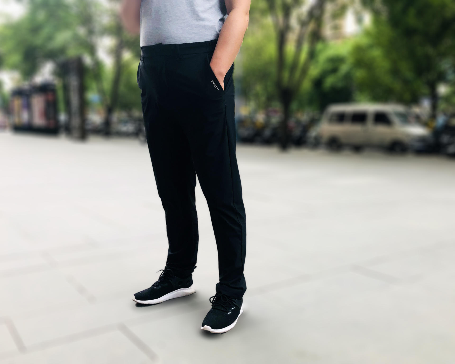 夏天真的需要一条“行走的空调”，素湃凉感休闲裤，清凉一夏