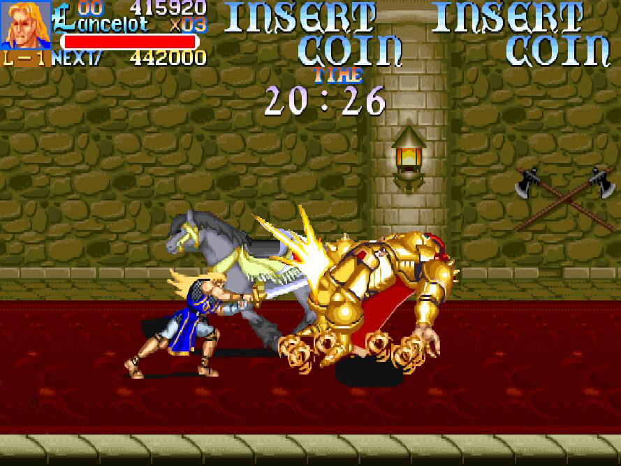 街機(jī)游戲中那些悲催的NPC，看熱鬧的吃瓜群眾也會(huì)被打