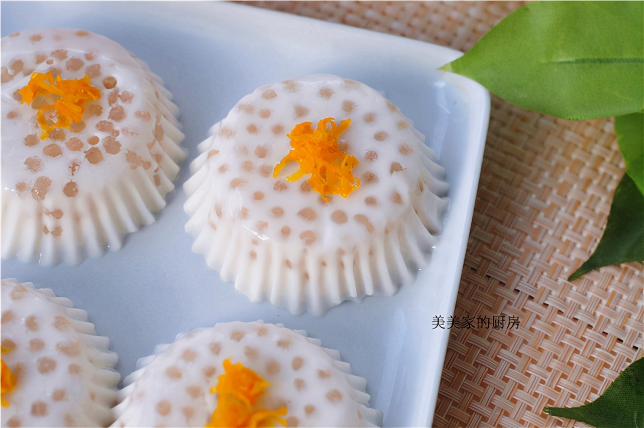 夏天，我天天都糕点，清凉解暑，香甜Q弹，孩子从不吃冰激凌