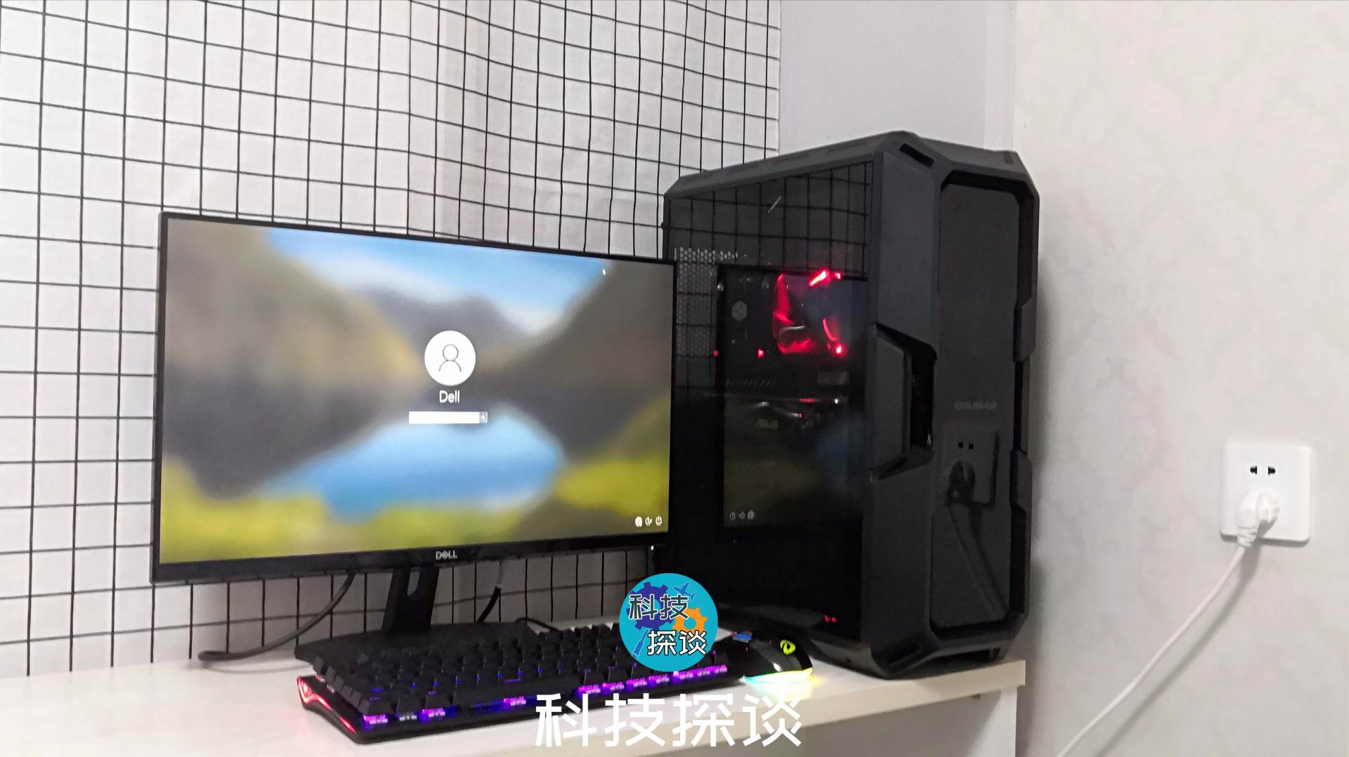 给主板搬个家，骨伽魔影i7中塔机箱和850w金牌电源装机记录