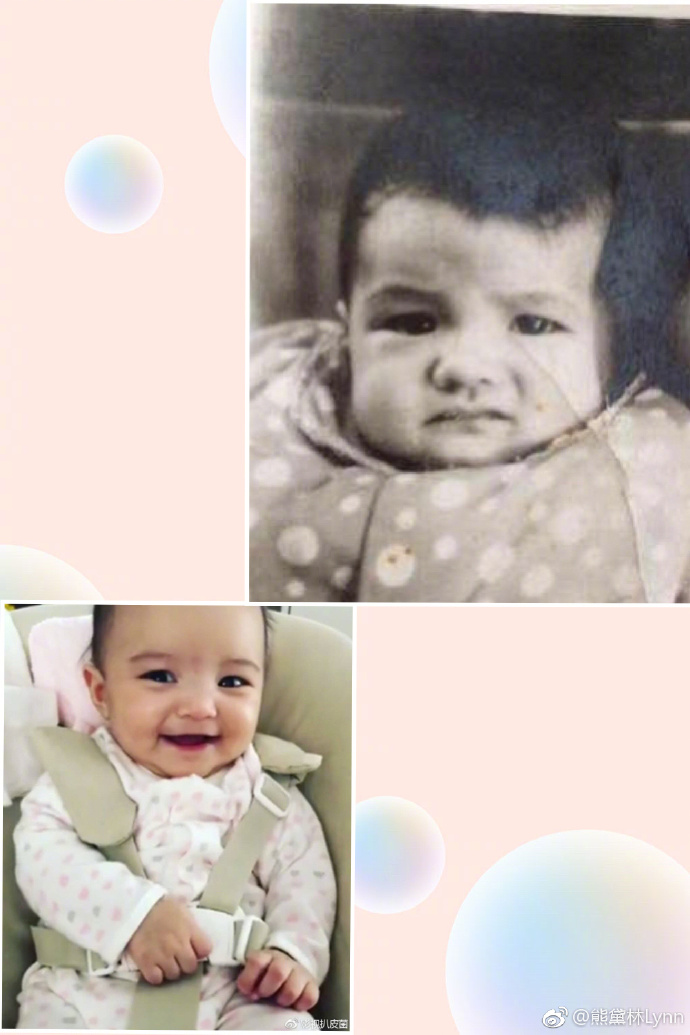 熊黛林郭可頌結婚四年，懷抱雙胞胎女兒畫面有愛，甜蜜互動表思念