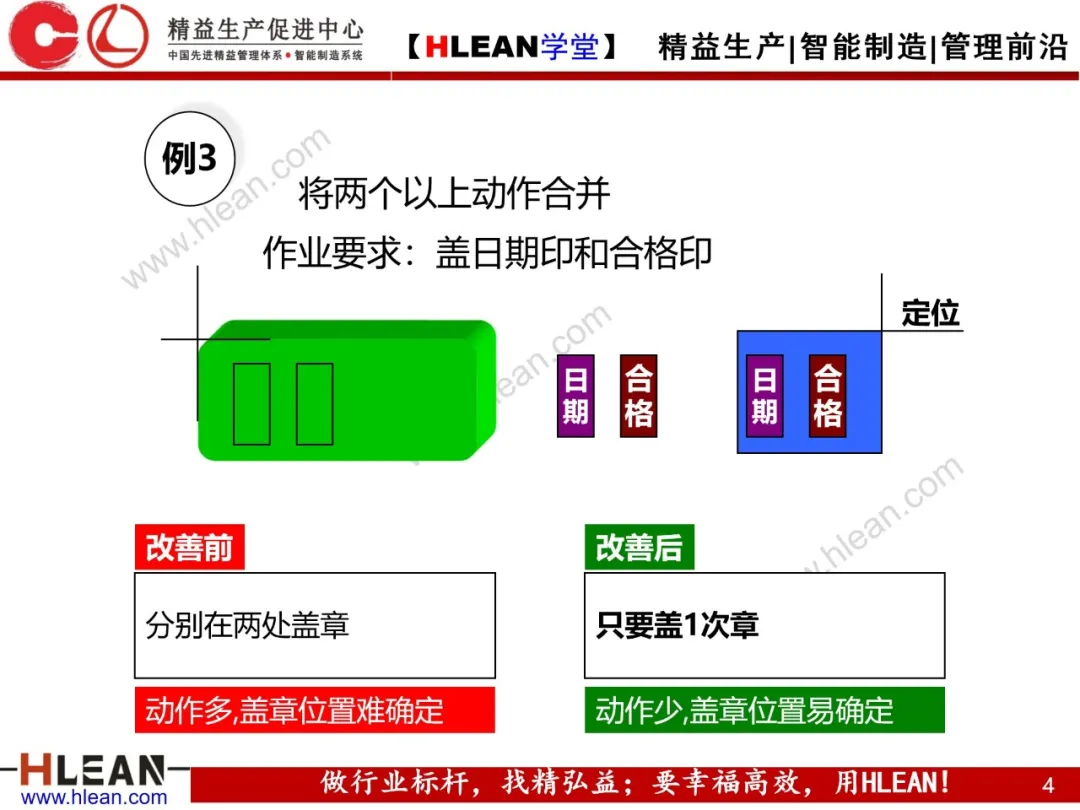 「精益学堂」动作经济原则经典改善案例