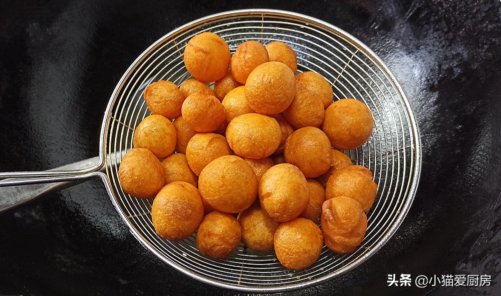 圖片[11]-【芝麻紅薯球】做法步驟圖 香甜美味還解饞 小孩子喜歡-起舞食譜網
